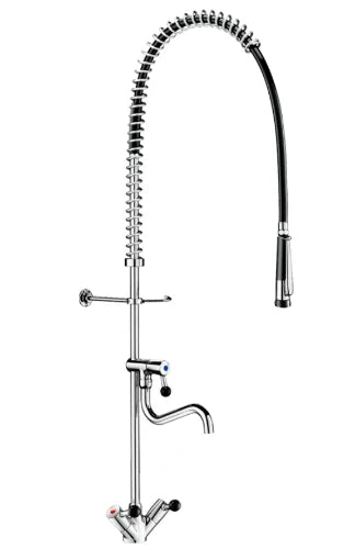 DELABIE Comb. prélvg noir av mélangeur + dchette 433010, rob. puisage