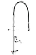 DELABIE Comb. prélvg noir av mélangeur + dchette 433010, rob. puisage