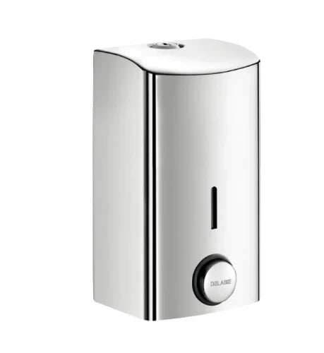 DELABIE Distributeur de savon liquide 0,5L Inox 304 poli brillant