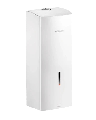 DELABIE Distri. électronique de savon liquide 1L Inox 304 blanc