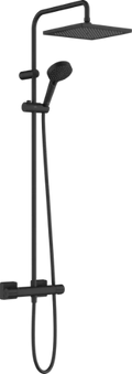 Hansgrohe Vernis Shape 240 Showerpipe avec thermostat éco - noir mat