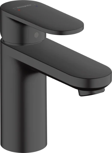 Hansgrohe Vernis Blend 100 mitigeur lavabo 'brass' sans vidage - noir mat