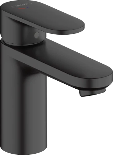 Hansgrohe Vernis Blend 100 mitigeur lavabo CoolStart avec vidage automatique - noir mat