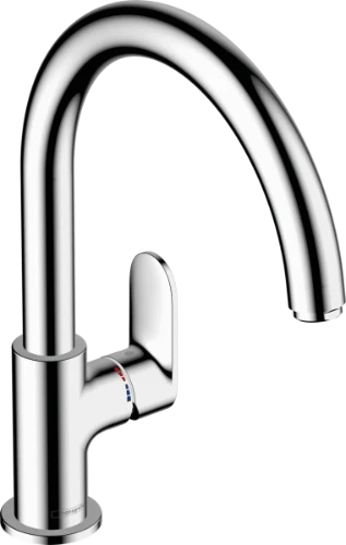 Hansgrohe Vernis Blend M35 robinet de cuisine bec pivotant - chromé