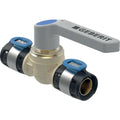 Vanne à bille avec levier Geberit FlowFit: CuZn21Si3P, d=25mm