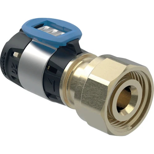 Départ de nourrice Geberit FlowFit pour eurocône: CuZn21Si3P, d=16mm, G=3/4"