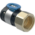 Raccord de transition avec filetage intérieur Geberit FlowFit: CuZn21Si3P, d=20mm, Rp=1/2"