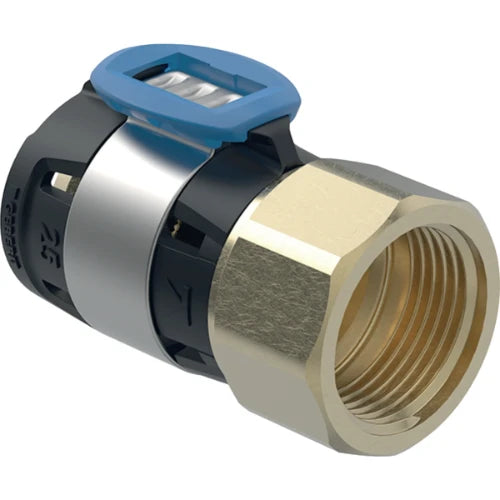 Raccord de transition avec filetage intérieur Geberit FlowFit: CuZn21Si3P, d=16mm, Rp=3/4"