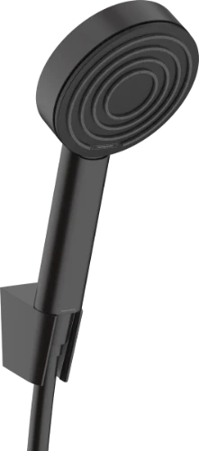 Hansgrohe Pulsify S Porterset set de bain - douchette 1jet - flexible 1250 mm - noir mat