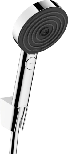 Hansgrohe Pulsify S Porterset set de bain - douchette 3 jets - flexible 1250 mm - chromé