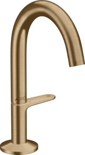 Hansgrohe Axor One mitigeur lavabo Select 140 avec Clic-Clac - bronze brossé