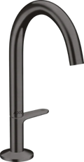 Hansgrohe Axor One mitigeur lavabo Select 170 avec Clic-Clac - noir chromé brossé