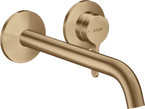 Hansgrohe Axor One mitigeur lavabo encastré bec 225 mm - bronze brossé
