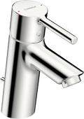 HansaVantis mitigeur lavabo avec vidage automatique avec poignée à tige - chromé