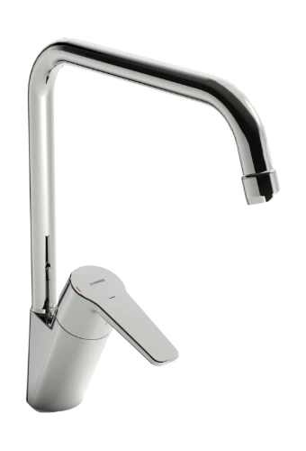 Hansa HansaPolo mitigeur cuisine - bec pivotant - avec limitateur de température - cold start 6l/min - chromé