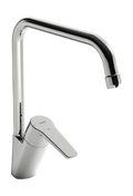Hansa HansaPolo mitigeur cuisine - bec pivotant - avec limitateur de température - cold start 6l/min - chromé
