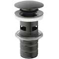 Ideal Standard Atelier Collections vidage clic-clac avec trop-plein - Brushed Gun Metal