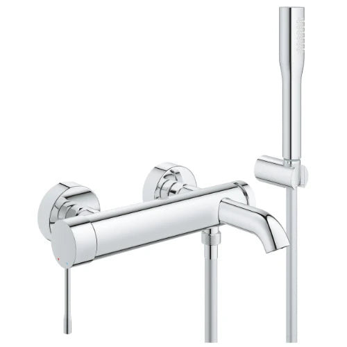 Grohe Essence New mitigeur baignoire + garniture douche - chromé