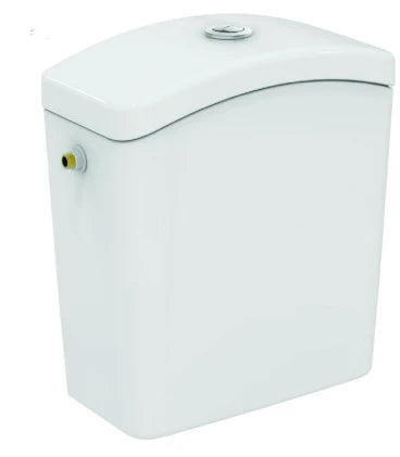 Ideal Standard Contour 21 réservoir de chasse pour WC enfant indépendant - blanc glossy - raccordement latéral