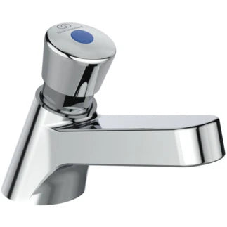 IDEAL STANDARD Alpha Robinet temporisé indication bleu ou rouge  chromé