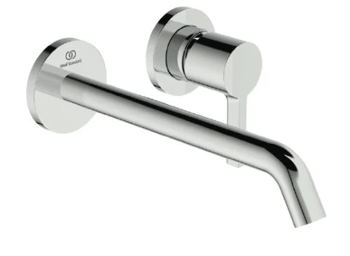 Ideal Standard Joy mitigeur mural (partie apparente), bec 220 mm, 2 rosaces chromé
