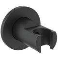 Ideal Standard IdealRain support pour douchette rond - Silk black