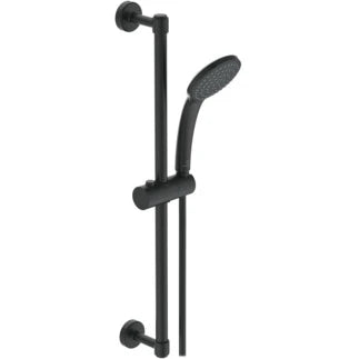 Ideal Standard IdealRain set de douche 600 mm avec douchette 100 mm avec 1 fonction, 8l/min - Silk black