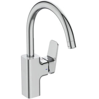 Ideal Standard Ceraplan Kitchen Mitigeur de cuisine avec bec haut avec BlueStart Technology - chromé