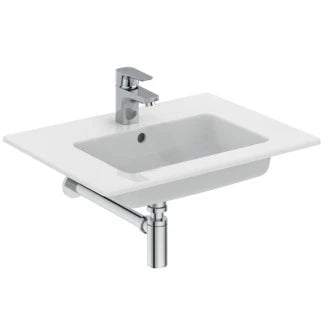 Ideal Standard Tempo vanity lavabo 610 x 450 mm - blanc - avec trou de robinet - avec trop-plein