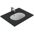 Ideal Standard Connect lavabo sous plan ovale 480 x 350 mm - blanc - sans trou de robinet - avec trop-plein