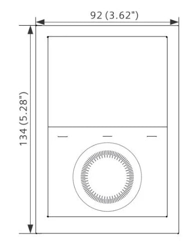 Siemens RDG200 thermostat d'ambiance - sorties modulantes - ventilo-convecteur -applications universelles