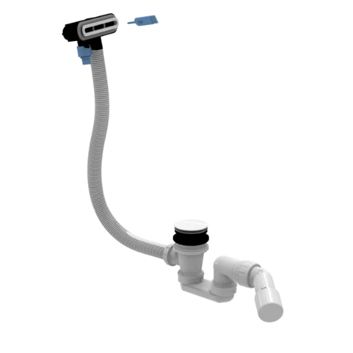 Villeroy & Boch vidage avec trop-plein pour bain - blanc