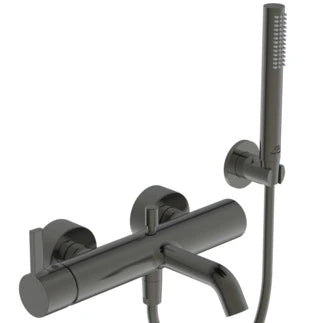 Ideal Standard Joy mitigeur bain avec douchette set Brushed Gun Metal