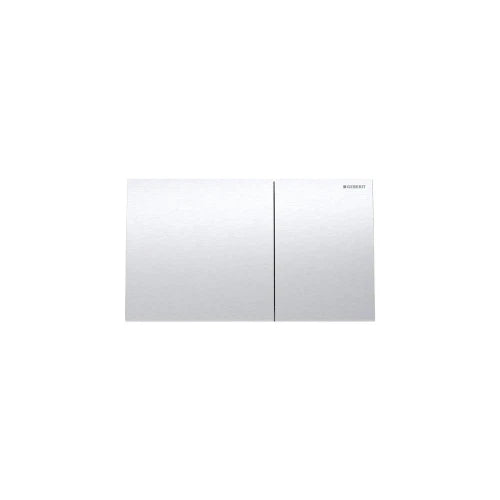 Geberit Sigma70 plaque de commande, brossé, revêtement facile à nettoyer