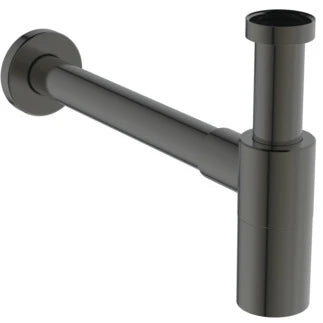 Ideal Standard Accessoires Siphon design en chrome - Brushed Gun Metal