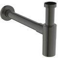 Ideal Standard Accessoires Siphon design en chrome - Brushed Gun Metal