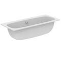 Ideal Standard i.life baignoire duo modèle encastré 1700 x 750 mm - Glossy white