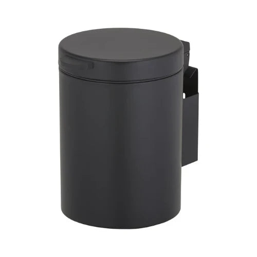 Geesa Hotel poubelle murale 3 litres - noir mat
