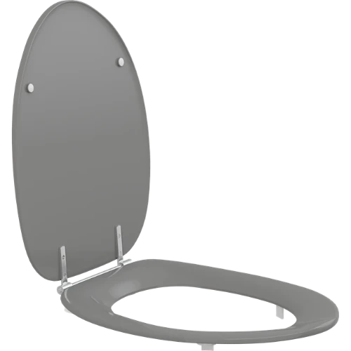 Pressalit Dania siège de wc dania a/couvercle gris