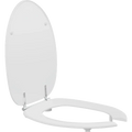 Pressalit Dania siège de wc dania ouvert devant blanc