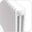 Stelrad Column radiateur rétro H500xT03xL1038 1135 W (EN442 75/65/20) - Ral 9016 blanc signalisation