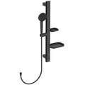 Ideal Standard Alu+ set de douche 600 mm douchette 2 F 100 mm + flexible de douche 1/2 x 1750 mm - noir mat