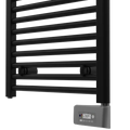 Procasa Balneo radiateur sèche-serviette électrique 1763 x 585 mm - 1000 Watt - noir mat - NT180