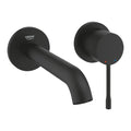 Grohe Essence 2-trous mitigeur lavabo taille-M - modèle mural - Phantom Black