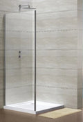 Procasa Free Basic paroi latérale 900 x 1900 mm transparent - chromé