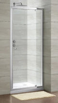 Procasa Free Basic porte de douche pivotante 900 x 1900 mm transparent - chromé