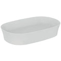 Ideal Standard Ipalyss lavabo à poser 600 x 380 mm - blanc - sans trou de robinet - sans trop-plein