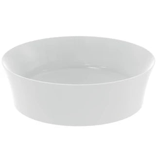 Ideal Standard Ipalyss lavabo à poser rond 400 mm - blanc mat - sans trou de robinet - sans trop-plein