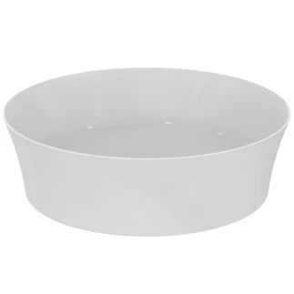 Ideal Standard Ipalyss lavabo à poser rond 400 mm - blanc - sans trou de robinet - sans trop-plein