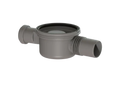 KESSEL suppervlakke afvoergoot diam 50mm 95x95mm